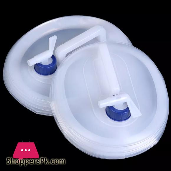 10 Liter Collapsible Water Container Outdoor Hiking Fishing Foldable Water Bag Camping Water Tank Bucket