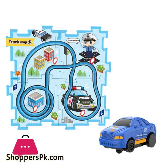 5 PCS DIY Assembling Electric Race Track Car