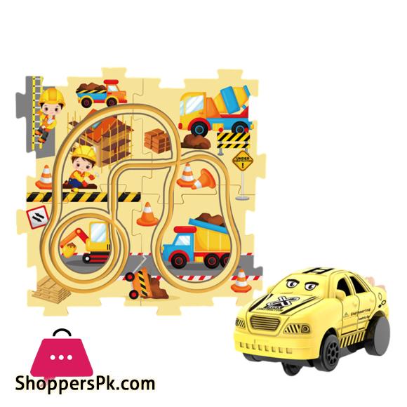 5 PCS DIY Assembling Electric Race Track Car