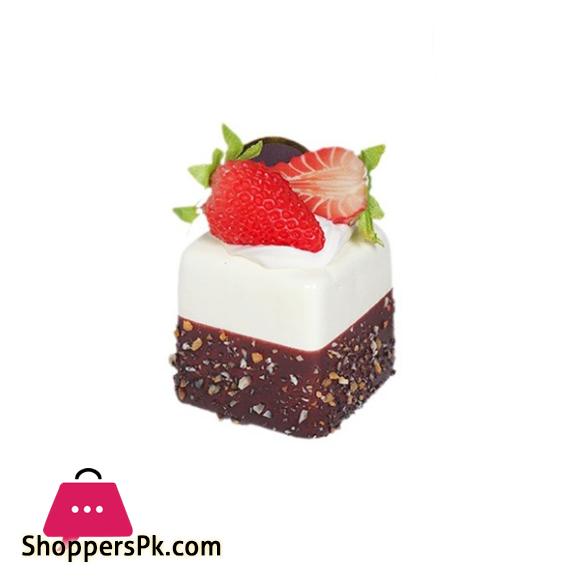 Realistic simulated Artificial Square Cake Pastry 1-Pcs GX-004