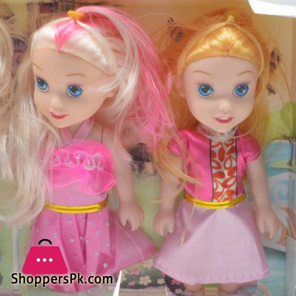 Beautiful Fashionable Mini Doll 6Inch Pack of 4