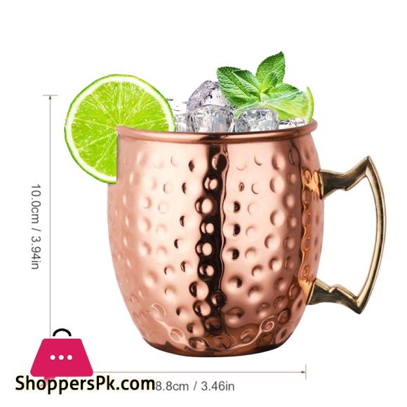 Hammered Drinking Copper Mugs1-Pcs