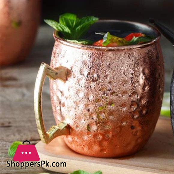 Hammered Drinking Copper Mugs1-Pcs
