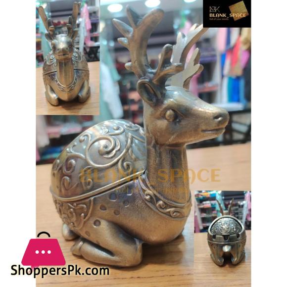 Deer Ashtray Antique Ashtray Windproof Ashtray for Decoration Home and Office