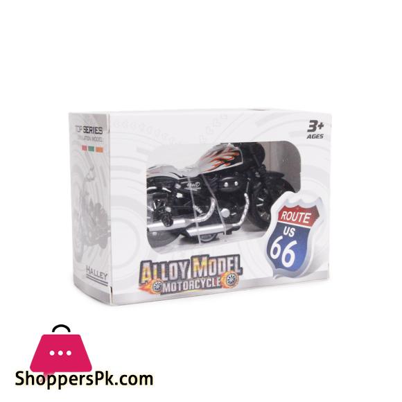 Diecast Alloy Model Bike Collection Harley Davidson Pull Back Function 4 Inch
