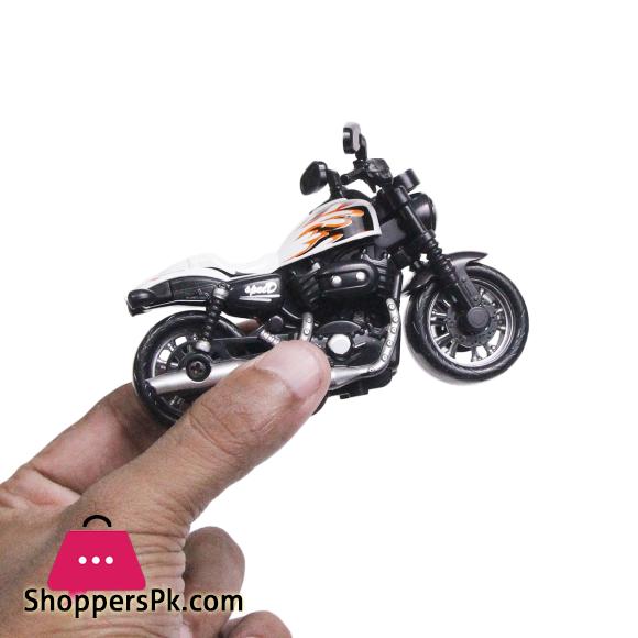 Diecast Alloy Model Bike Collection Harley Davidson Pull Back Function 4 Inch