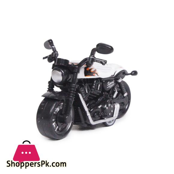 Diecast Alloy Model Bike Collection Harley Davidson Pull Back Function 4 Inch