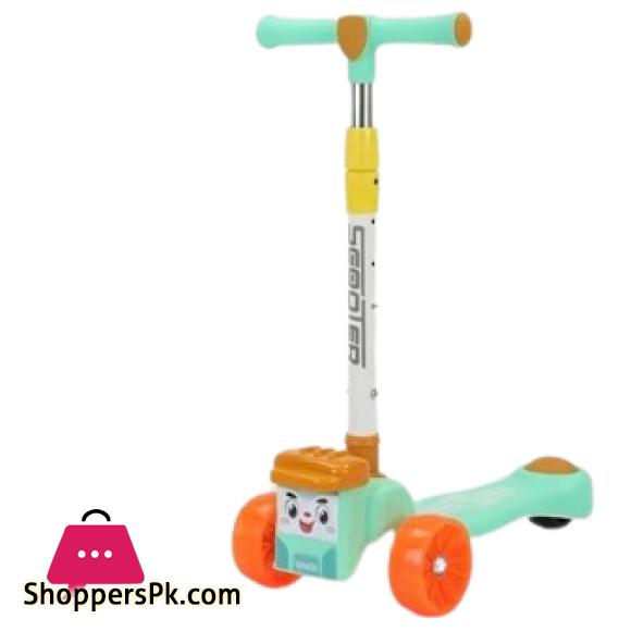 Emoji Face Scooter Kids Scooty With Music