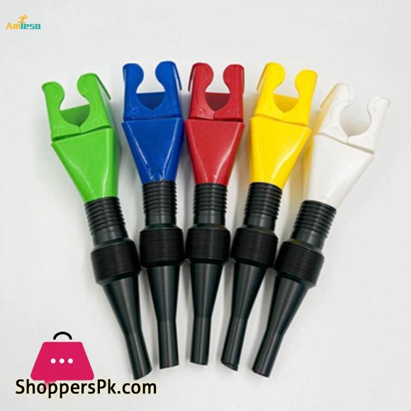 Flexible Draining Tool Snap Funnel Retractable Automotive Fuel Funnel