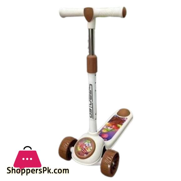 Foldable Cartoon Theme Kick Scooter For Kids