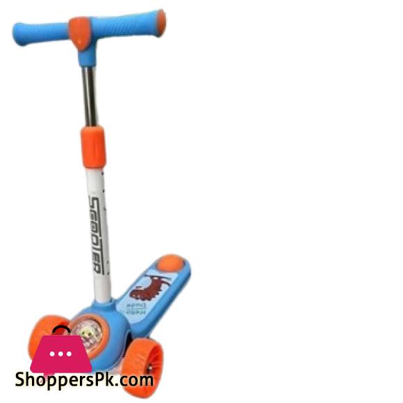Foldable Cartoon Theme Kick Scooter For Kids