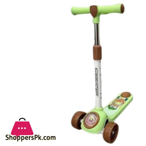 Foldable Cartoon Theme Kick Scooter For Kids