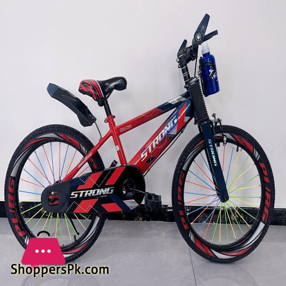 Kids 20 inch Sports Cycle With Front Water Bottle 2.5 Tyres beautiful Colorful Spokes Made in China