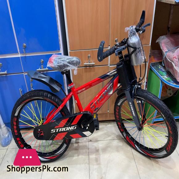 Kids 20 inch Sports Cycle With Front Water Bottle 2.5 Tyres beautiful Colorful Spokes Made in China