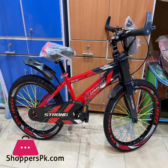 Kids 20 inch Sports Cycle With Front Water Bottle 2.5 Tyres beautiful Colorful Spokes Made in China