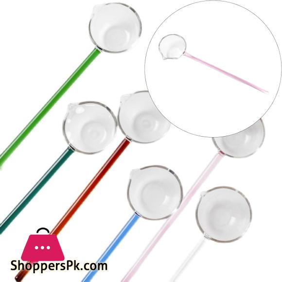 Long Handle Heat Resistant Tadka Spoon Cooking Sauce Gravy Spoon Soup Ladle Spoon for Kitchen Buffet Hot Pot,