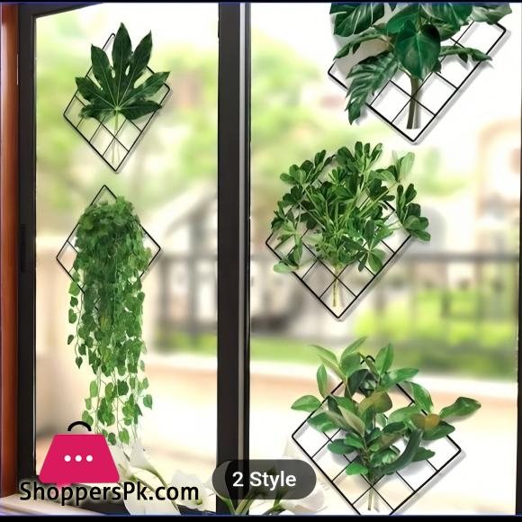 New Grass Wall Sticker 3D Artificial Plant Wall Art Green Plant Wallpaper Sheet Indoor Leaves Wall Water Proof Stickers