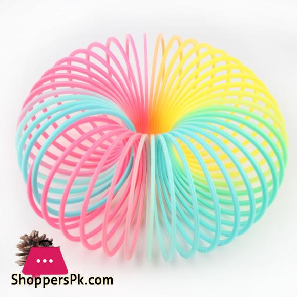 Rainbow Spring Crazy Kids Games Toys for Children Fidget Anti Stress Funny Toys