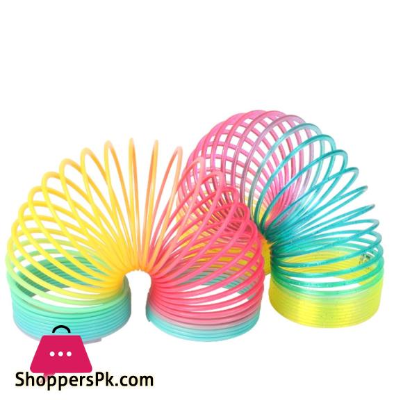 Rainbow Spring Crazy Kids Games Toys for Children Fidget Anti Stress Funny Toys