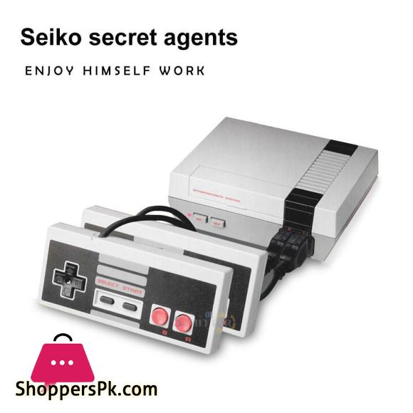 TV Video Game Console For NES Classic 8 Bit Game Player Built-In 620 Games + Dual Controllers