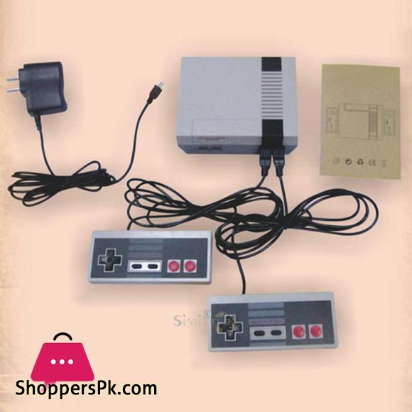 TV Video Game Console For NES Classic 8 Bit Game Player Built-In 620 Games + Dual Controllers