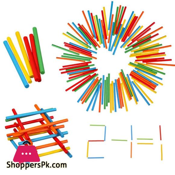 Wood Educational Number Math Calculate Game Toy Mathematics Puzzle Toys Kid Early Learning Counting Sticks Material Children