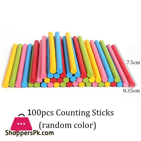Wood Educational Number Math Calculate Game Toy Mathematics Puzzle Toys Kid Early Learning Counting Sticks Material Children
