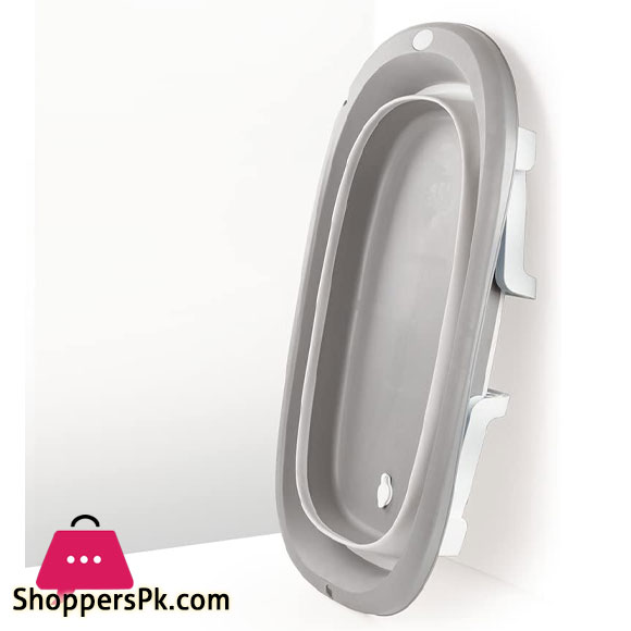 Dolu Full Collapsible Folding Baby Bathtub with Water Stopper - 7256