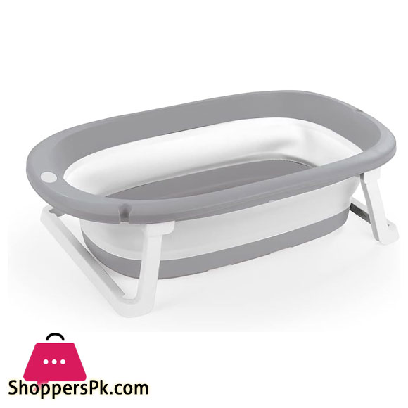 Dolu Full Collapsible Folding Baby Bathtub with Water Stopper - 7256