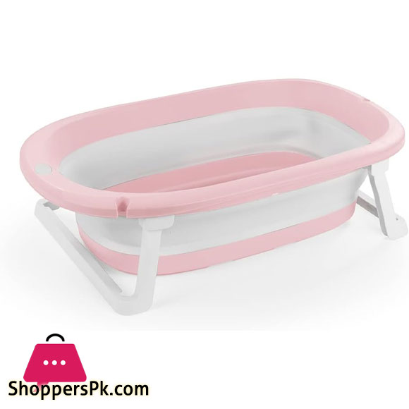 Dolu Full Collapsible Folding Baby Bathtub with Water Stopper - 7260