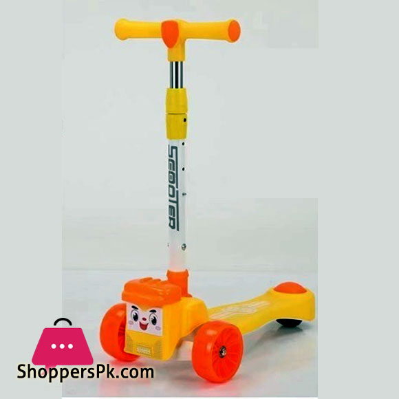 Emoji Face Scooter Kids Scooty With Music