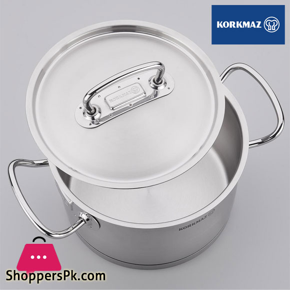 Korkmaz Proline Short Casserole 24x10cm