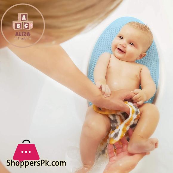 Baby Bath Seat Baby Bath Support Comfort Height Bath Tub, Newborn Bath tub, Baby Bathtub bathing seat for kids, Silicon bath seat New Born Non Slip Seat .
