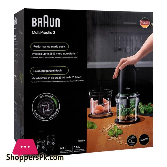 Braun Multi Practise-3 Chopper, 500W, CH-3013