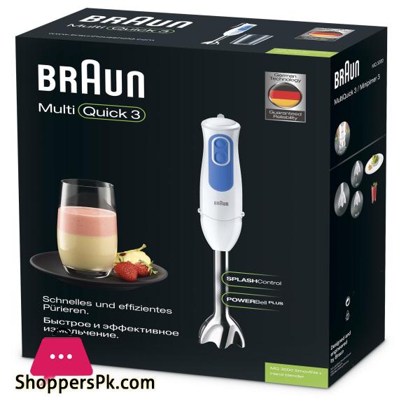 Braun - MultiQuick 3 Hand blender MQ 3000+ Smoothie