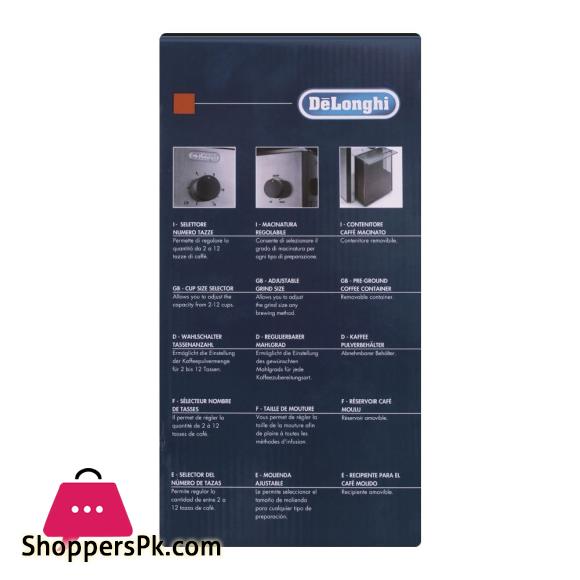 DeLonghi Burr Coffee Grinder, KG-89