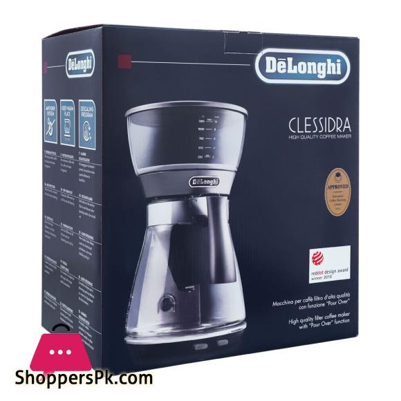 DeLonghi Clessidra High Quality Filter Coffee Maker, ICM-17210