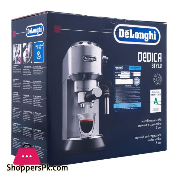 DeLonghi Dedica Style Espresso & Cappuccino Coffee Maker, EC-685