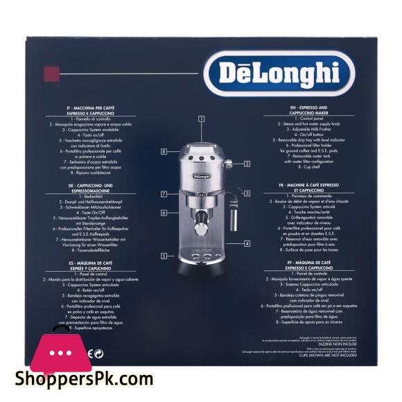 DeLonghi Dedica Style Espresso & Cappuccino Coffee Maker, EC-685
