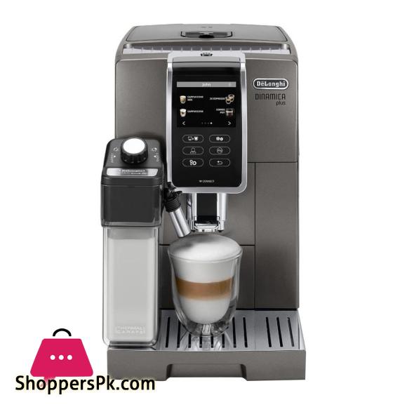 DeLonghi Dinamica Plus Automatic Coffee Machine, ECAM370.95.T
