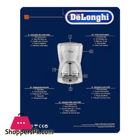 DeLonghi Filter Coffee Maker, ICM2.1