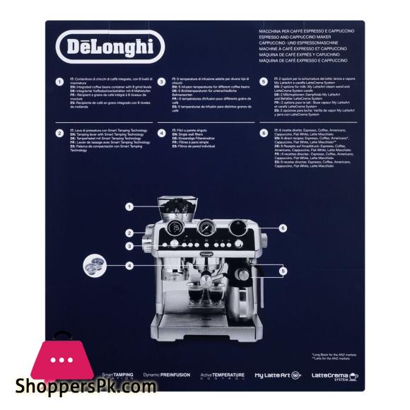 Delonghi Maestro Manual Coffee Maker, EC9665.M