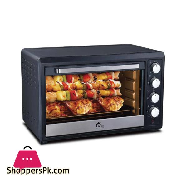 E-LITE ETO-653R OVEN TOASTER 65 LTR BLACK