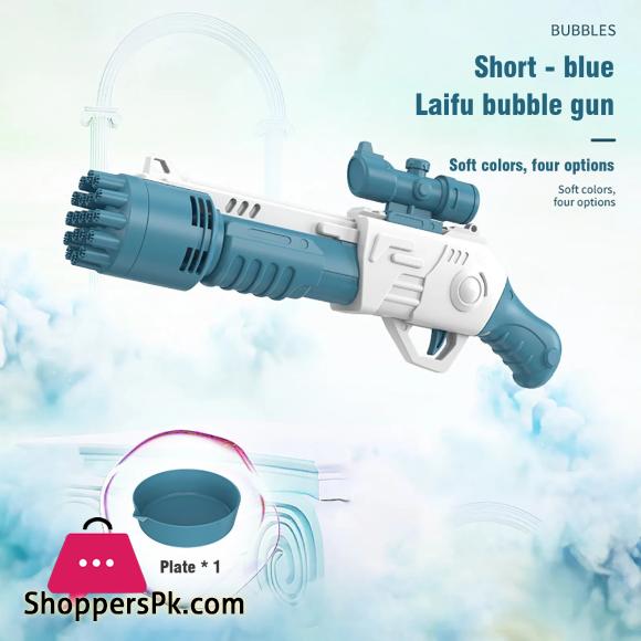 Electric Bubble Gun For Kids 19 hole Electric Rifle Bubble Gun