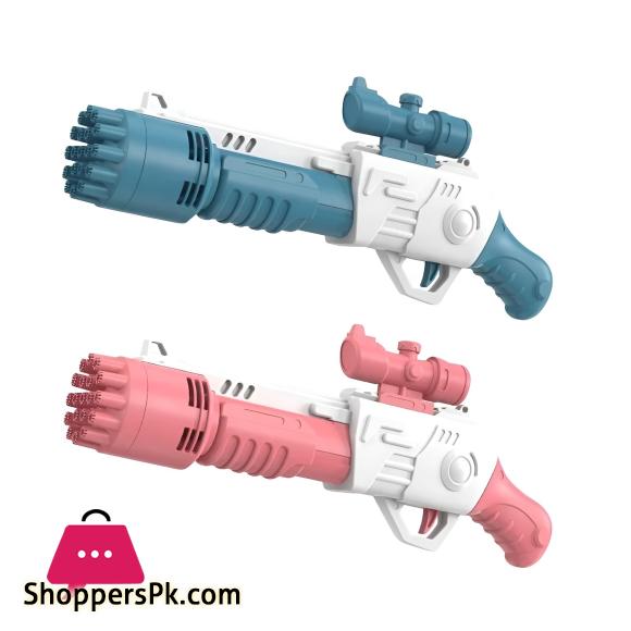 Electric Bubble Gun For Kids 19 hole Electric Rifle Bubble Gun
