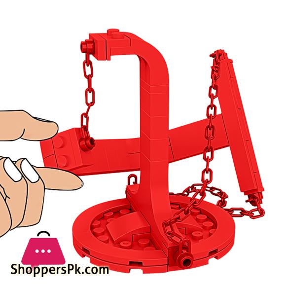 Grey Balance Suspension Frame Stable Structure Easy Operation DIY Assembly for Boys GIirs Hands-on Ability