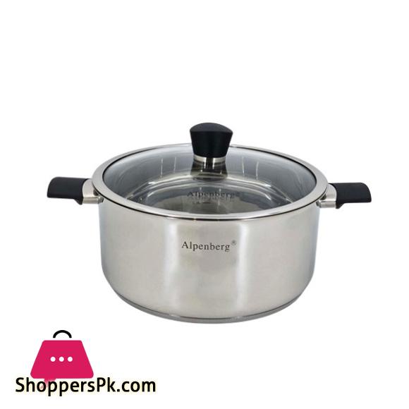 HP69 28cm/7Ltr SS Pot With G-Lid 4c