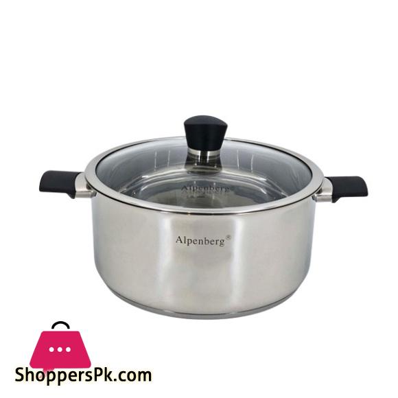 HP70 30cm/9Ltr SS Pot With G-Lid 4c