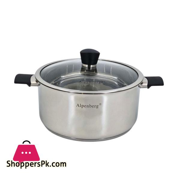 HP71 32cm/11Ltr SS Pot With G-Lid 4c