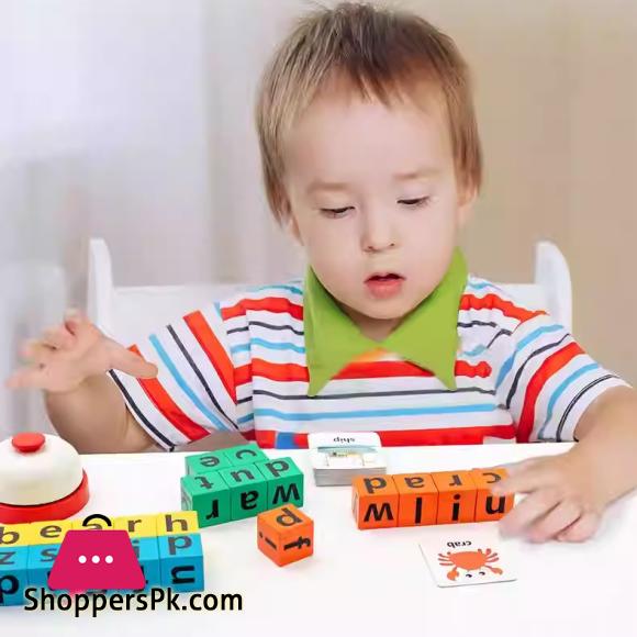 Learn and Play Alphabet Spelling Game for Kids - 2 to 4 Players